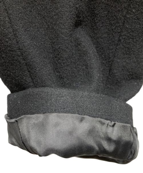 JOURNAL STANDARD relume（ジャーナルスタンダード レリューム）JOURNAL STANDARD relume (ジャーナルスタンダード レリューム) 尾州ウールショートPコート ブラック サイズ:36の古着・服飾アイテム