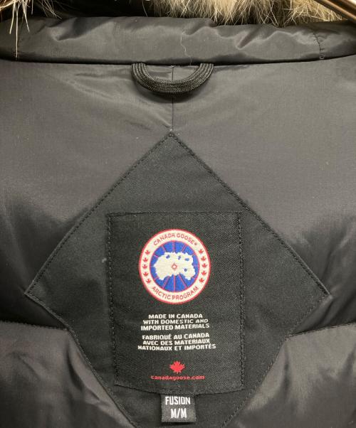 CANADA GOOSE（カナダグース）CANADA GOOSE (カナダグース) CHATEAU PARKA FUSION FIT ブラック サイズ:Mの古着・服飾アイテム