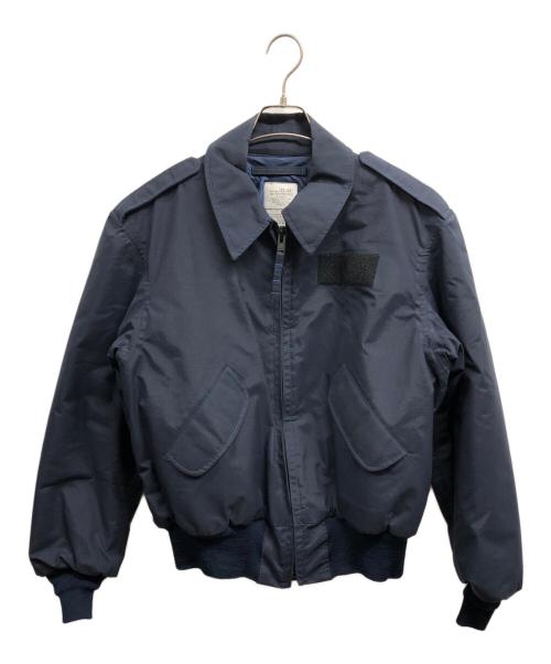 U'S NAVY（アメリカ海軍）U'S NAVY (アメリカ海軍) COLD WEATHER FIELD JACKET ネイビー サイズ:Lの古着・服飾アイテム