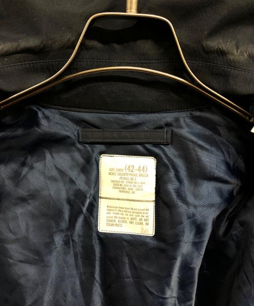 U'S NAVY（アメリカ海軍）U'S NAVY (アメリカ海軍) COLD WEATHER FIELD JACKET ネイビー サイズ:Lの古着・服飾アイテム