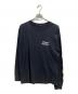 stussy（ステューシー）の古着「ロングスリーブカットソー」｜ブラック