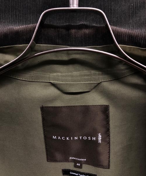 MACKINTOSH（マッキントッシュ）MACKINTOSH (マッキントッシュ) トレンチコート オリーブ サイズ:40の古着・服飾アイテム