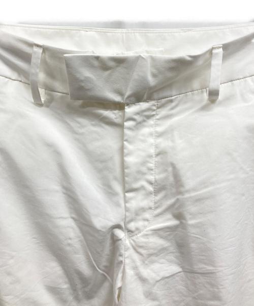 Calvin Klein（カルバンクライン）Calvin Klein (カルバンクライン) サイドジップワイドパンツ/Calvin Kleinパンツ ホワイト サイズ:30 未使用品の古着・服飾アイテム