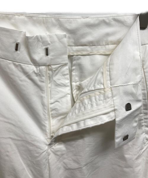 Calvin Klein（カルバンクライン）Calvin Klein (カルバンクライン) サイドジップワイドパンツ/Calvin Kleinパンツ ホワイト サイズ:30 未使用品の古着・服飾アイテム