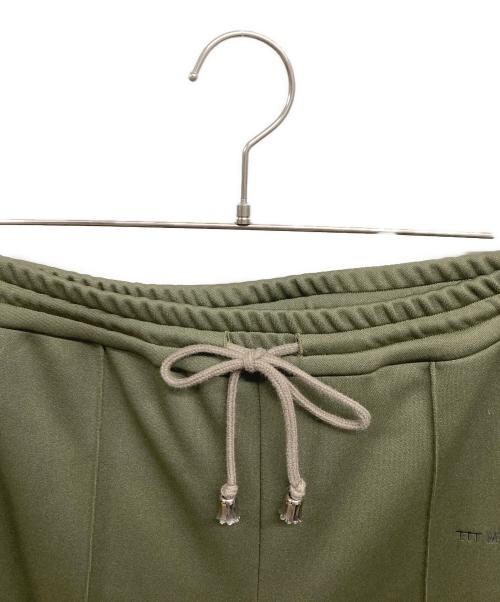 TTT MSW（ティー）TTT MSW (ティー) JERSEY WIDE PANTS カーキ サイズ:XLの古着・服飾アイテム