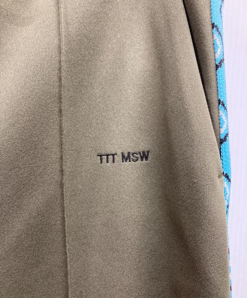 TTT MSW（ティー）TTT MSW (ティー) JERSEY WIDE PANTS カーキ サイズ:XLの古着・服飾アイテム