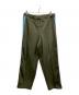 TTT MSW（ティー）の古着「JERSEY WIDE PANTS」｜カーキ