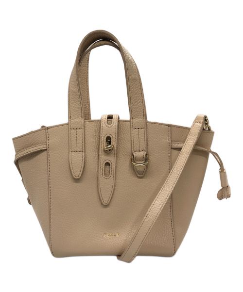 FURLA（フルラ）FURLA (フルラ) 2WAYバッグ ベージュの古着・服飾アイテム