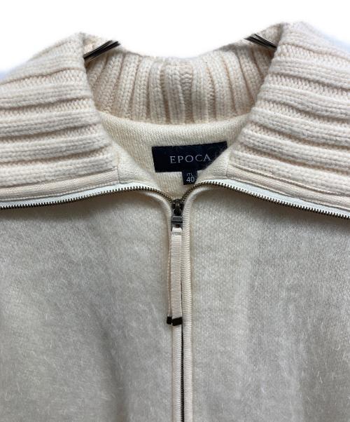 EPOCA（エポカ）EPOCA (エポカ) ロングニットカーディガン/EPOCA アイボリー サイズ:40の古着・服飾アイテム