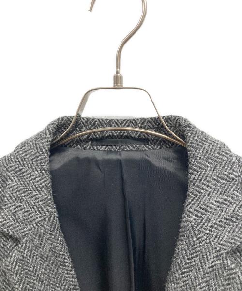 Harris Tweed（ハリスツイード）Harris Tweed (ハリスツイード) BEAMS Lights (ビームスライト) ウールジャケット グレー サイズ:Lの古着・服飾アイテム