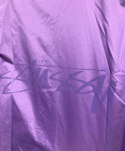 stussy（ステューシー）stussy (ステューシー) CRUIZE COACH JACKET パープル サイズ:Lの古着・服飾アイテム