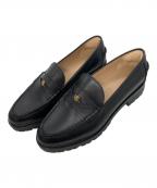 LAUREN RALPH LAURENローレンラルフローレン）の古着「ローファー」｜ブラック