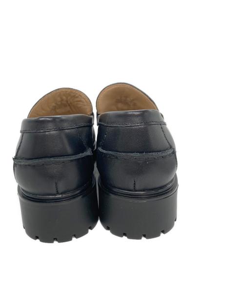 LAUREN RALPH LAUREN（ローレンラルフローレン）LAUREN RALPH LAUREN (ローレンラルフローレン) ローファー ブラック サイズ:39の古着・服飾アイテム