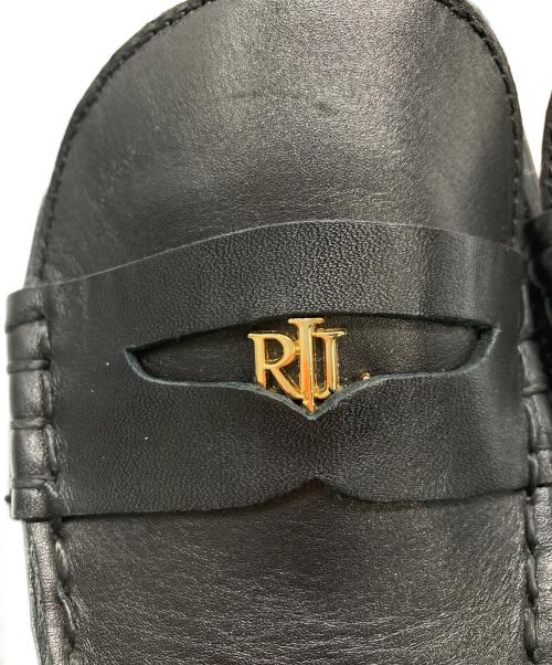 LAUREN RALPH LAUREN（ローレンラルフローレン）LAUREN RALPH LAUREN (ローレンラルフローレン) ローファー ブラック サイズ:39の古着・服飾アイテム