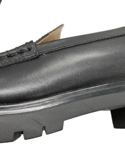 LAUREN RALPH LAUREN（ローレンラルフローレン）LAUREN RALPH LAUREN (ローレンラルフローレン) ローファー ブラック サイズ:39の古着・服飾アイテム