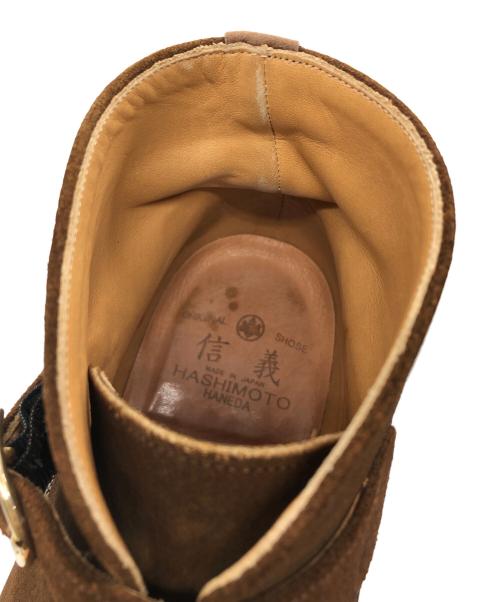 HASHIMOTO（ハシモト）HASHIMOTO (ハシモト) 信義チャッカーブーツ ブラウン サイズ:不明の古着・服飾アイテム