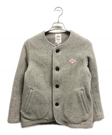 中古・古着通販】DANTON (ダントン) ウールモッサーノーカラーコート