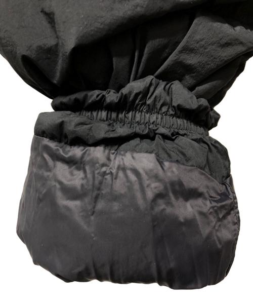 Gymphlex（ジムフレックス）Gymphlex (ジムフレックス) ホワイトグース フード付き ショート ダウンジャケット ブラック サイズ:12の古着・服飾アイテム