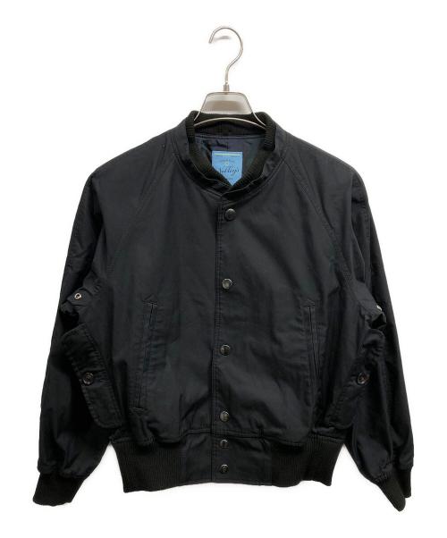 NOLLEY'S（ノーリーズ）NOLLEY'S (ノーリーズ) NMP防汚撥水加工スタジャン ブラック サイズ:Sの古着・服飾アイテム