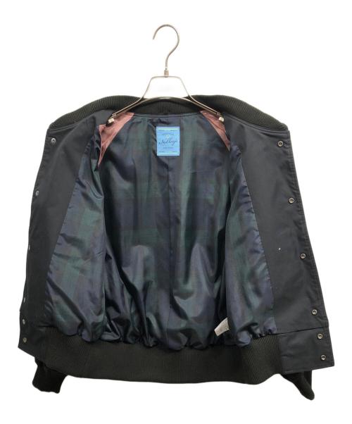 NOLLEY'S（ノーリーズ）NOLLEY'S (ノーリーズ) NMP防汚撥水加工スタジャン ブラック サイズ:Sの古着・服飾アイテム
