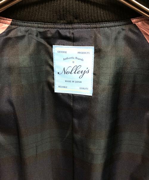 NOLLEY'S（ノーリーズ）NOLLEY'S (ノーリーズ) NMP防汚撥水加工スタジャン ブラック サイズ:Sの古着・服飾アイテム