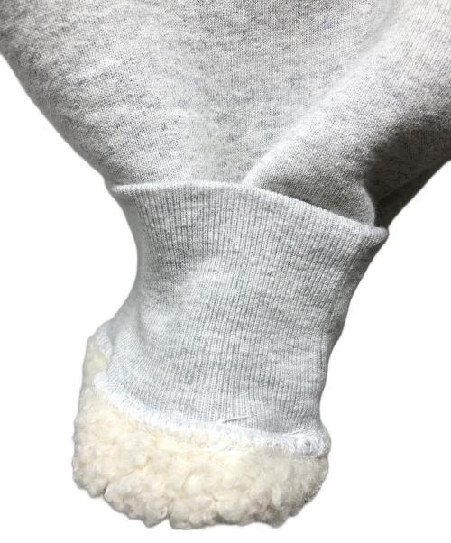 SUPREME（シュプリーム）Supreme (シュプリーム) Faux Fur Zip Up Hooded Sweatshirt アッシュグレー サイズ:Lの古着・服飾アイテム