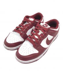 NIKE（ナイキ）の古着「DUNK LOW RETRO ローカットスニーカー」｜ホワイト×レッド