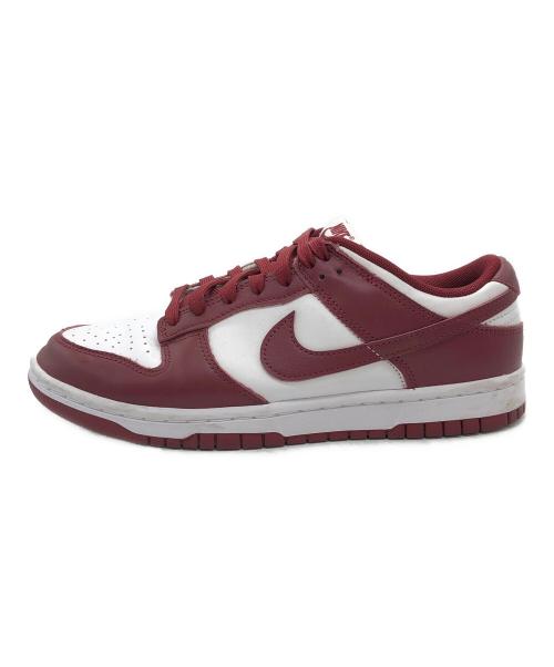 NIKE（ナイキ）NIKE (ナイキ) DUNK LOW RETRO ローカットスニーカー ホワイト×レッド サイズ:US8.5の古着・服飾アイテム