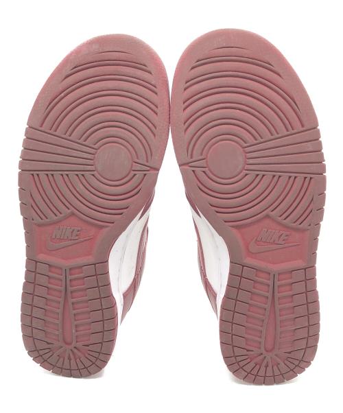 NIKE（ナイキ）NIKE (ナイキ) DUNK LOW RETRO ローカットスニーカー ホワイト×レッド サイズ:US8.5の古着・服飾アイテム