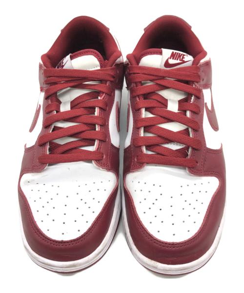 NIKE（ナイキ）NIKE (ナイキ) DUNK LOW RETRO ローカットスニーカー ホワイト×レッド サイズ:US8.5の古着・服飾アイテム