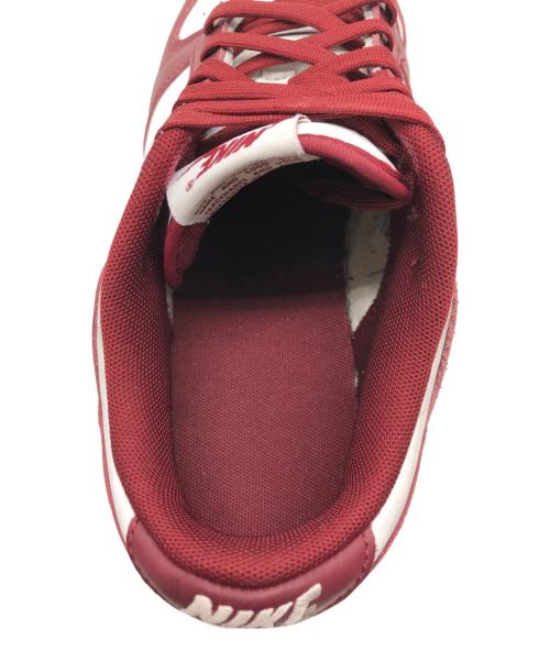 NIKE（ナイキ）NIKE (ナイキ) DUNK LOW RETRO ローカットスニーカー ホワイト×レッド サイズ:US8.5の古着・服飾アイテム
