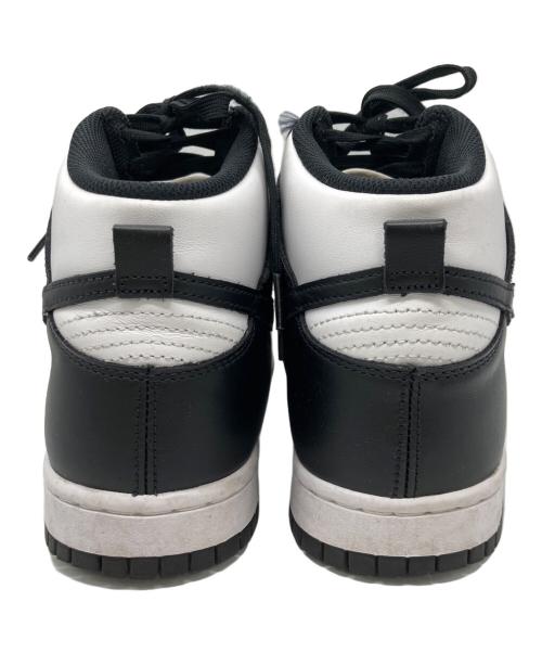 NIKE（ナイキ）NIKE (ナイキ) DUNK HI RETRO ハイカットスニーカー ホワイト×ブラック サイズ:26.5の古着・服飾アイテム