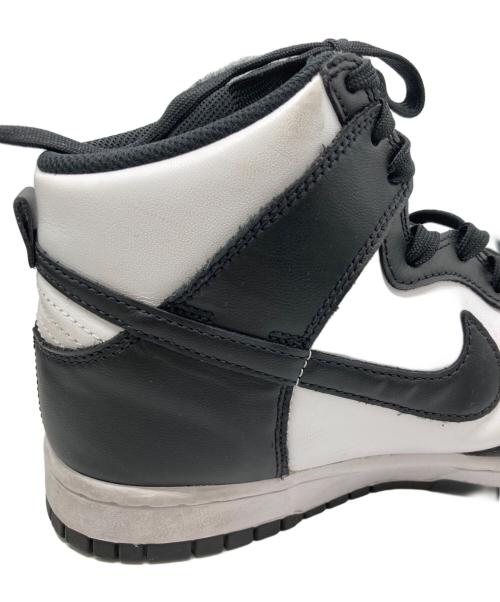 NIKE（ナイキ）NIKE (ナイキ) DUNK HI RETRO ハイカットスニーカー ホワイト×ブラック サイズ:26.5の古着・服飾アイテム