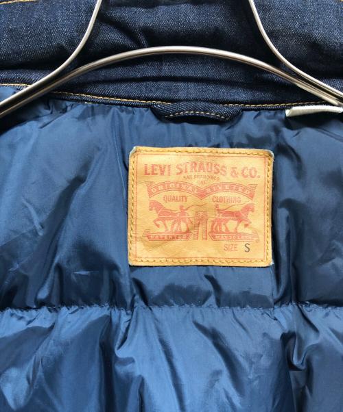 LEVI'S（リーバイス）LEVI'S (リーバイス) デニムダウンジャケット インディゴ サイズ:Sの古着・服飾アイテム