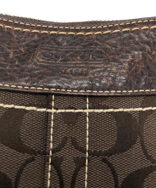 COACH（コーチ）COACH (コーチ) ショルダーバッグ ブラウンの古着・服飾アイテム