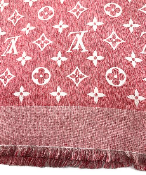 LOUIS VUITTON（ルイ ヴィトン）LOUIS VUITTON (ルイ ヴィトン) ショール・モノグラム ティーシャーティング ピンクの古着・服飾アイテム