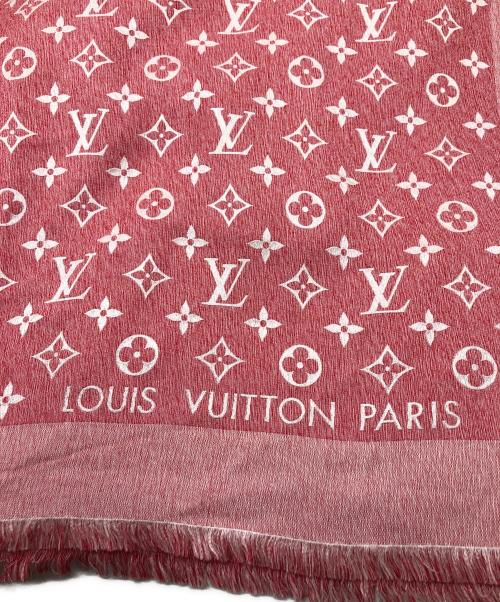 LOUIS VUITTON（ルイ ヴィトン）LOUIS VUITTON (ルイ ヴィトン) ショール・モノグラム ティーシャーティング ピンクの古着・服飾アイテム