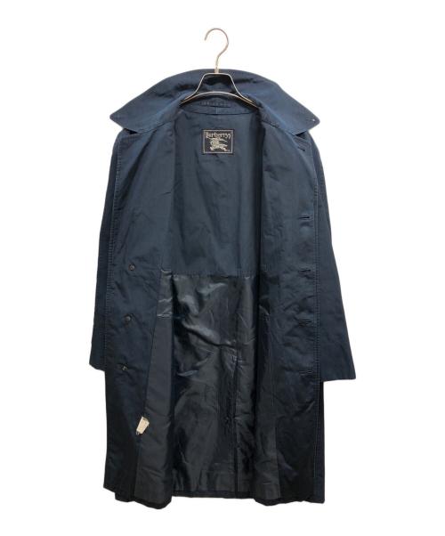 Burberry's（バーバリー）Burberry's (バーバリー) ステンカラーコート ネイビー サイズ:Mの古着・服飾アイテム
