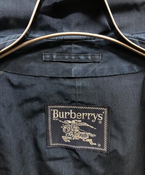 Burberry's（バーバリー）Burberry's (バーバリー) ステンカラーコート ネイビー サイズ:Mの古着・服飾アイテム