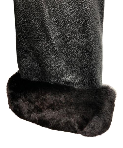 ZELE PARIS（ゼルパリ）ZELE PARIS (ゼルパリ) レザージャケット ブラック サイズ:不明の古着・服飾アイテム