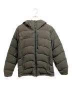 MAMMUTマムート）の古着「セラックフーディメランジダウンジャケット」｜カーキ