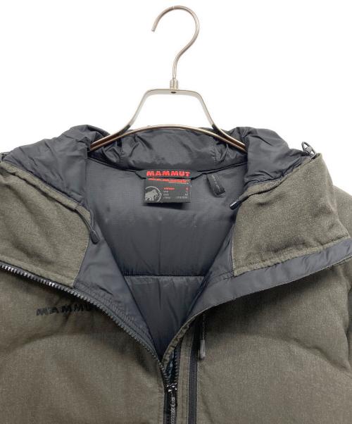 MAMMUT（マムート）MAMMUT (マムート) セラックフーディメランジダウンジャケット カーキ サイズ:Sの古着・服飾アイテム