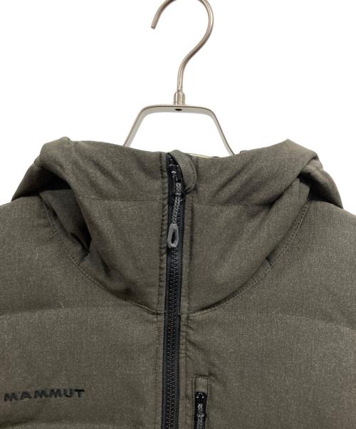 MAMMUT（マムート）MAMMUT (マムート) セラックフーディメランジダウンジャケット カーキ サイズ:Sの古着・服飾アイテム