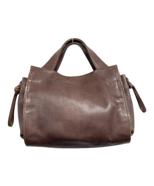 genten（ゲンテン）genten (ゲンテン) ソーロ 2WAYショルダーバッグ ブラウンの古着・服飾アイテム