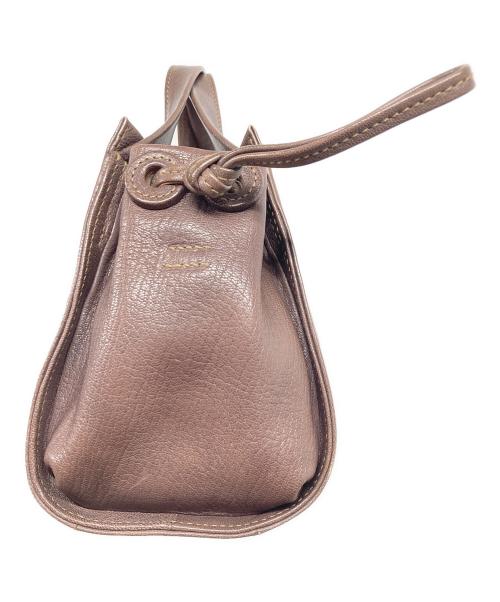 genten（ゲンテン）genten (ゲンテン) ソーロ 2WAYショルダーバッグ ブラウンの古着・服飾アイテム