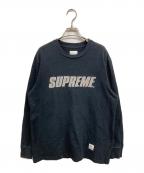 SUPREMEシュプリーム）の古着「Metallic L/S Top」｜ブラック