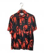 Aloha Blossomアロハブロッサム）の古着「アロハシャツ」｜レッド