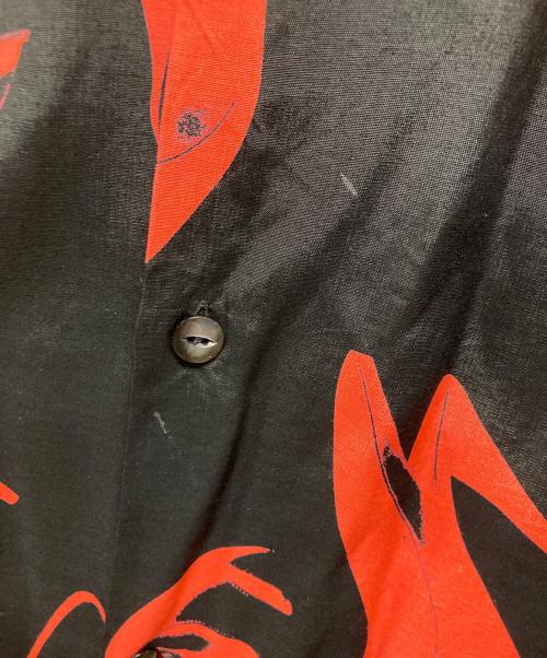 Aloha Blossom（アロハブロッサム）Aloha Blossom (アロハブロッサム) アロハシャツ レッド サイズ:42の古着・服飾アイテム