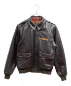 AVIREXアヴィレックス）の古着「A-2 Plane FLIGHTJACKET」｜ブラウン