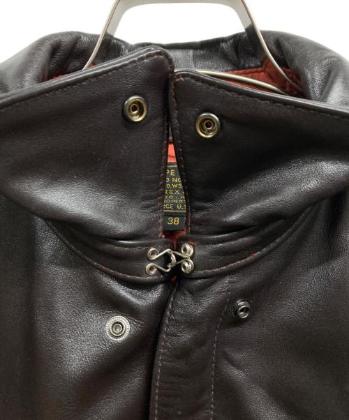 AVIREX（アヴィレックス）AVIREX (アヴィレックス) A-2 Plane FLIGHTJACKET ブラウン サイズ:38の古着・服飾アイテム